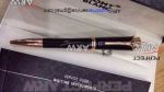 Perfect Replica Mont Blanc Princess Monaco Black Ballpoint Pen AAA